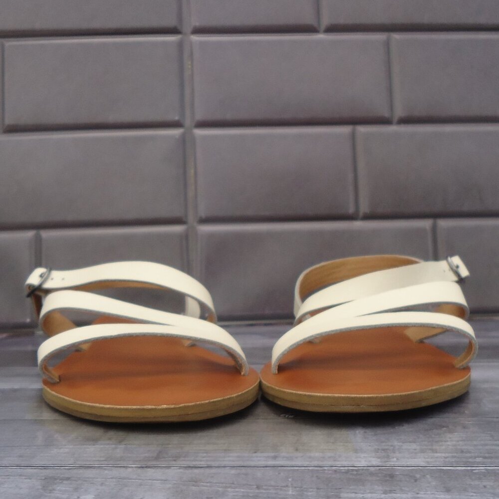 SIZE 8. LUCKY BRAND leather strappy sandals. - Picture 4 of 16